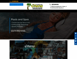 ohana-pools-spas.com screenshot