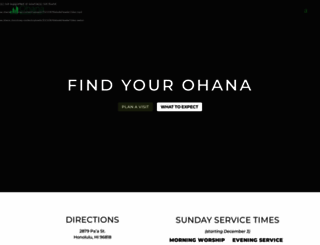 ohana.church screenshot