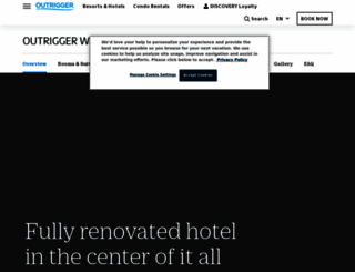 ohanahotels.com screenshot