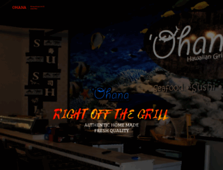 ohanasgrill.com screenshot