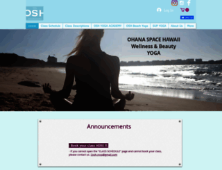 ohanaspacehawaii.com screenshot