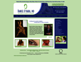 oharaplasticsurgery.com screenshot