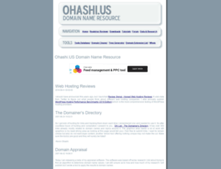 ohashi.us screenshot