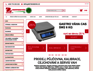 ohaus-vahy.cz screenshot