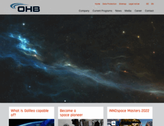 ohb-system.de screenshot