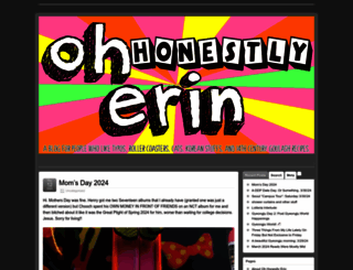 ohhonestlyerin.com screenshot