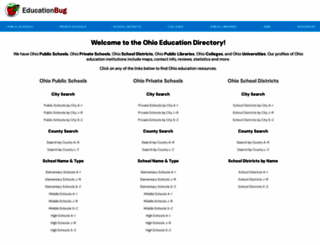 ohio.educationbug.org screenshot