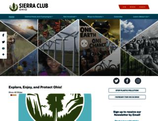 ohio.sierraclub.org screenshot