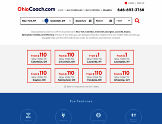ohiocoach.com screenshot