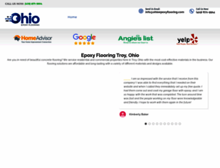 ohioepoxyflooring.com screenshot