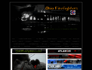 ohiofirefighters.com screenshot