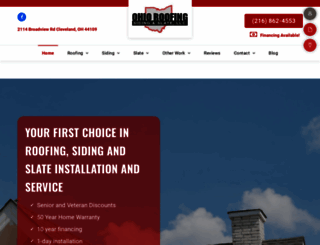 ohioroofingsidingandslatellc.com screenshot