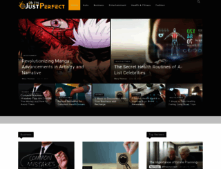 ohitsjustperfect.com screenshot
