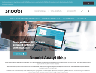 ohje.snoobi.com screenshot