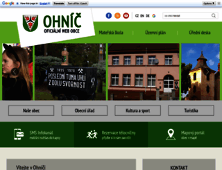 ohnic.cz screenshot