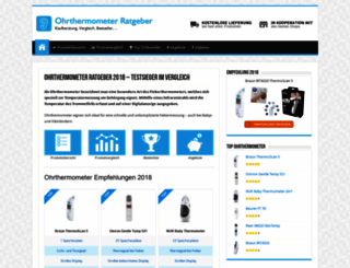 ohrthermometer-test.de screenshot