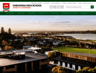 ohs.school.nz screenshot