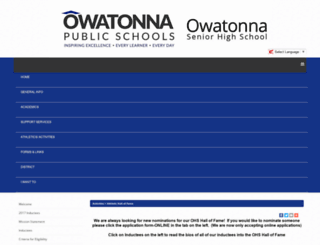 ohshalloffame.com screenshot