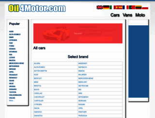 oil4motor.com screenshot