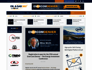 oilandgas360.com screenshot