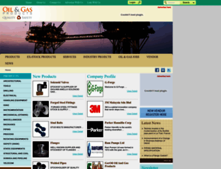oilandgasproducts.com screenshot