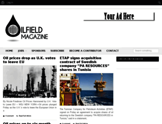 oilfieldmagazine.com screenshot