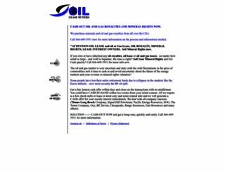 oilleasebuyers.com screenshot