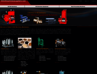 oilmillmachinerysuppliers.com screenshot