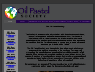 oilpastelsociety.com screenshot