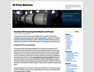 oilpressmachines.com screenshot
