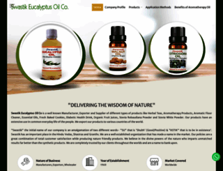 oils-tea.com screenshot