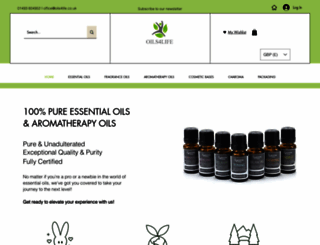 oils4life.co.uk screenshot