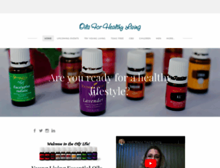 oilsforhealthyliving.net screenshot