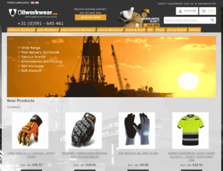 oilworkwear.com screenshot