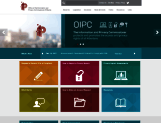 oipc.ab.ca screenshot