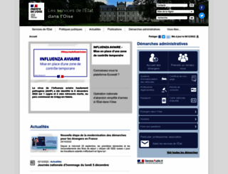 oise.gouv.fr screenshot