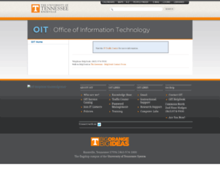 oit2.utk.edu screenshot