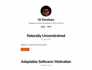 ojdevelops.com screenshot