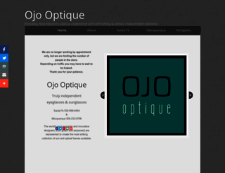ojooptique.com screenshot