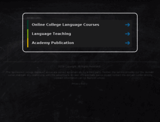 ojs.academypublisher.com screenshot