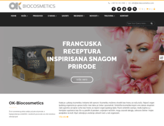 ok-biocosmetics.com screenshot