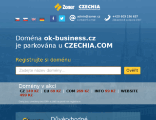 ok-business.cz screenshot
