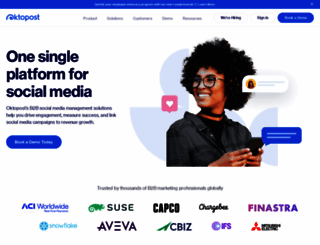 ok.oktopost.com screenshot