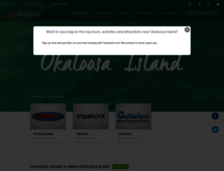 okaloosaisland.com screenshot