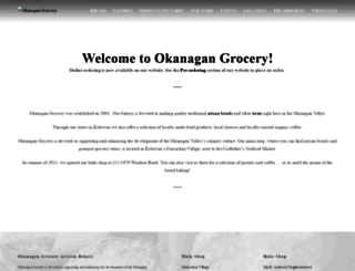 okanagangrocery.com screenshot
