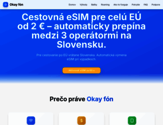 okay.sk screenshot