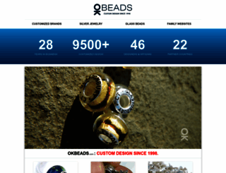 okbeads.com screenshot
