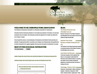 okchiropracticboard.com screenshot