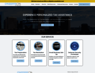 okeeffecpa.com screenshot