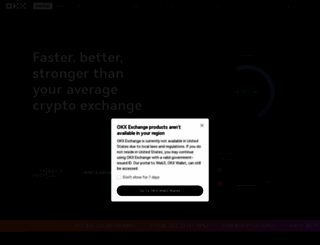 okex.com screenshot